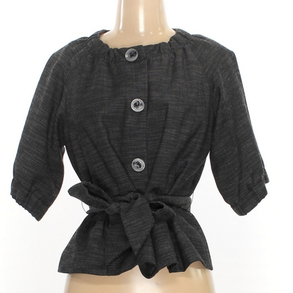 Sharagano Top Button Down Belt